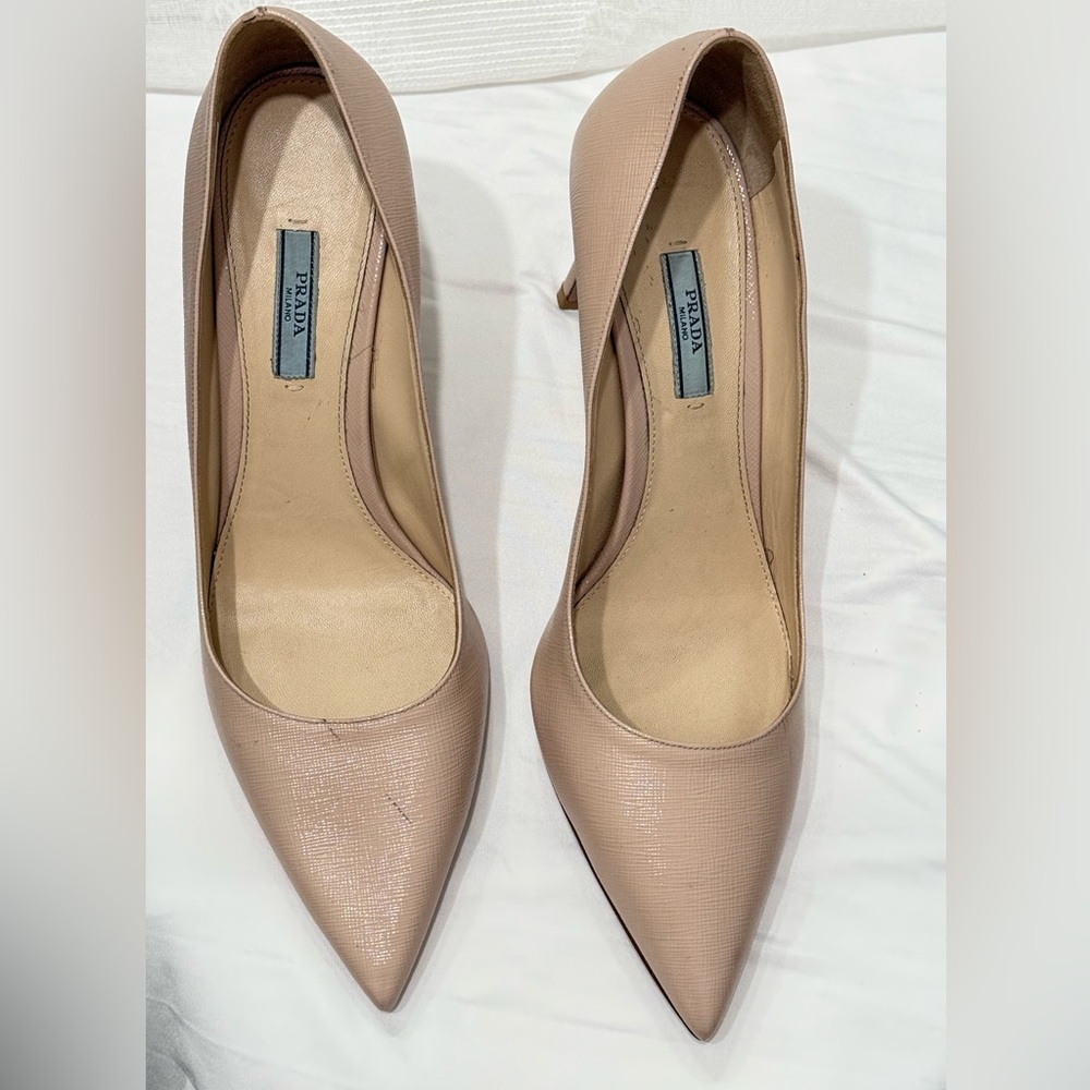Prada Pointed Toe Heels